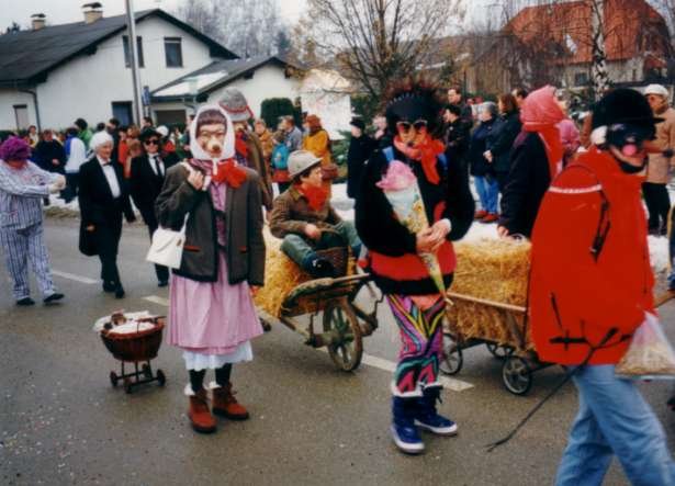 Narrentreiben 1992 bis 2001